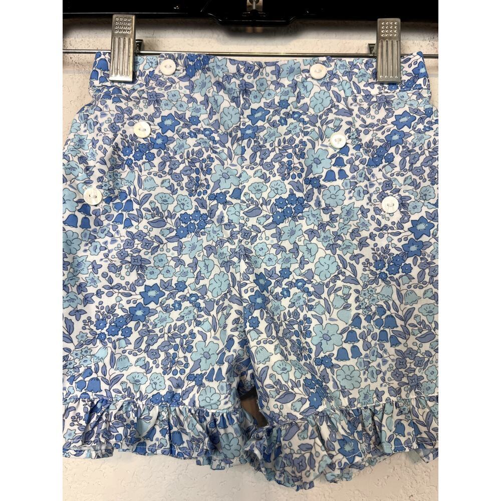 Chic Cecil and Lou Floral Blue Shorts Size 6 - Picture 2 of 4